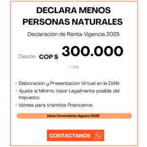 Declaración de Renta para Personas Naturales 2026
